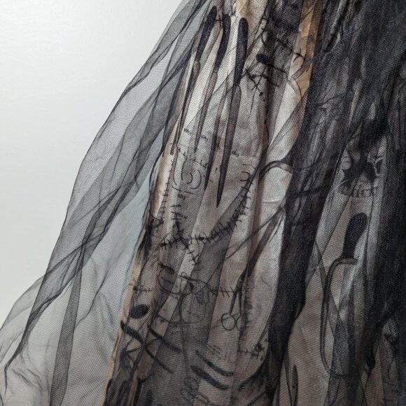 American Horror Story Dress Size Medium Halloween machete skull crinolen 2015 - Picture 15 of 15